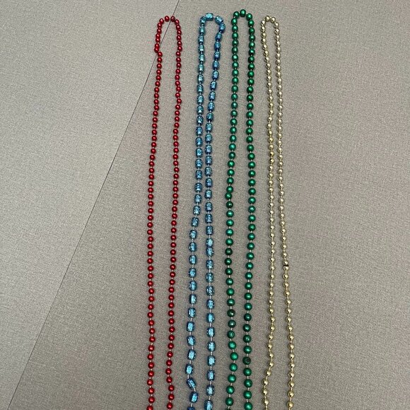 4 pack long decorative necklace and sweater necklace bundle - Picture 1 of 4